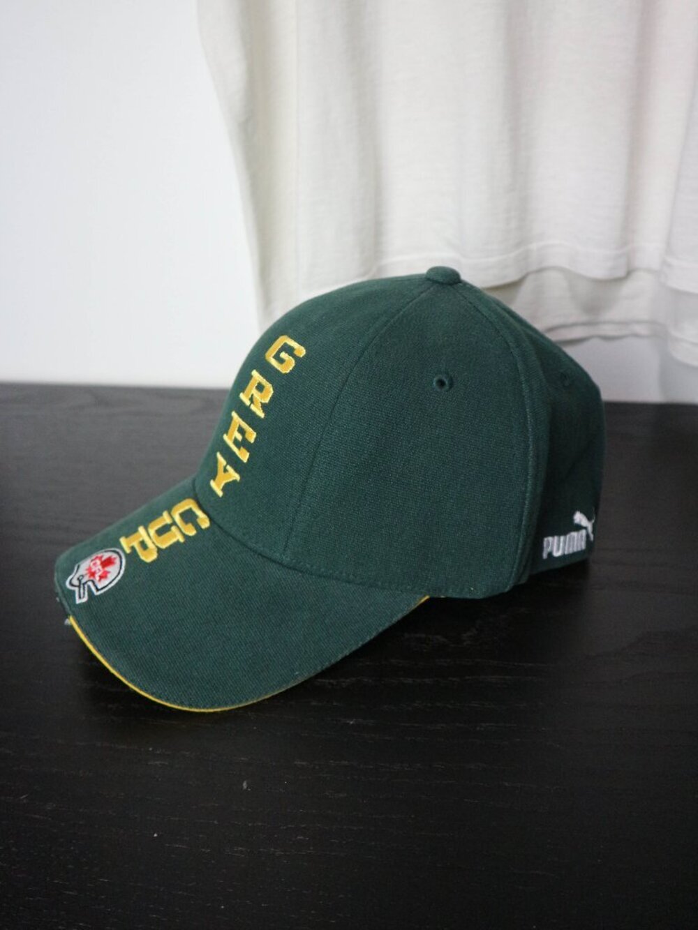 Puma Vintage Grey Cup Vintage Big Embroidered Back Mens Cap